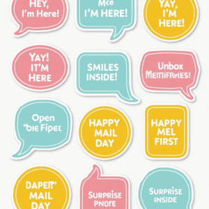 Labels & Tags - Stickers Sheet v18